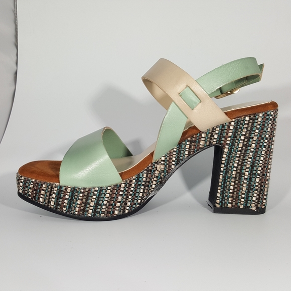 NR Rapisardi Faux Leather Platform Sandal - Picture 4 of 4